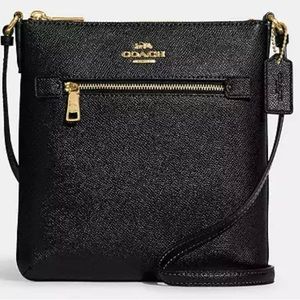 Coach black mini Rowan Crossbody bag